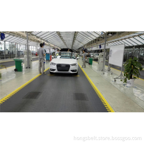 Car Commodity Inspection Industry Modular Plastic Belt